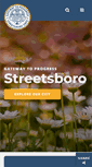 Mobile Screenshot of cityofstreetsboro.com